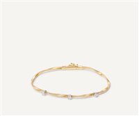 Bracelet Marco Bicego Woman Marrakech in Yellow Gold Diamante 0.15 Ct SG337-B - SG337-B